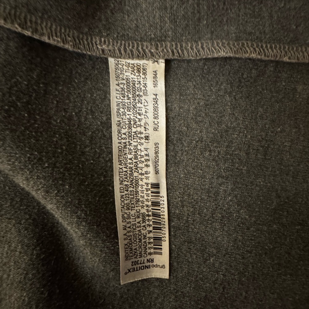 Zara Classic Gray Trench Coat - Picture 9 of 13